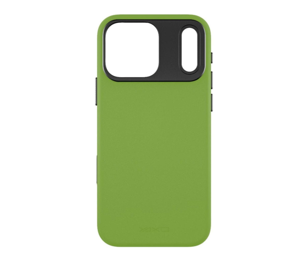 YAXO Leather Gear Slim Case MagSafe iPhone 17 Pro Tropic Green - 1455888 - zdjęcie
